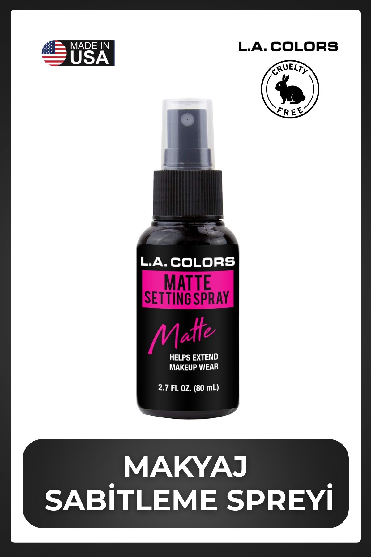 Setting Spray - Nemlendirici Makyaj Sabitleme Spreyi