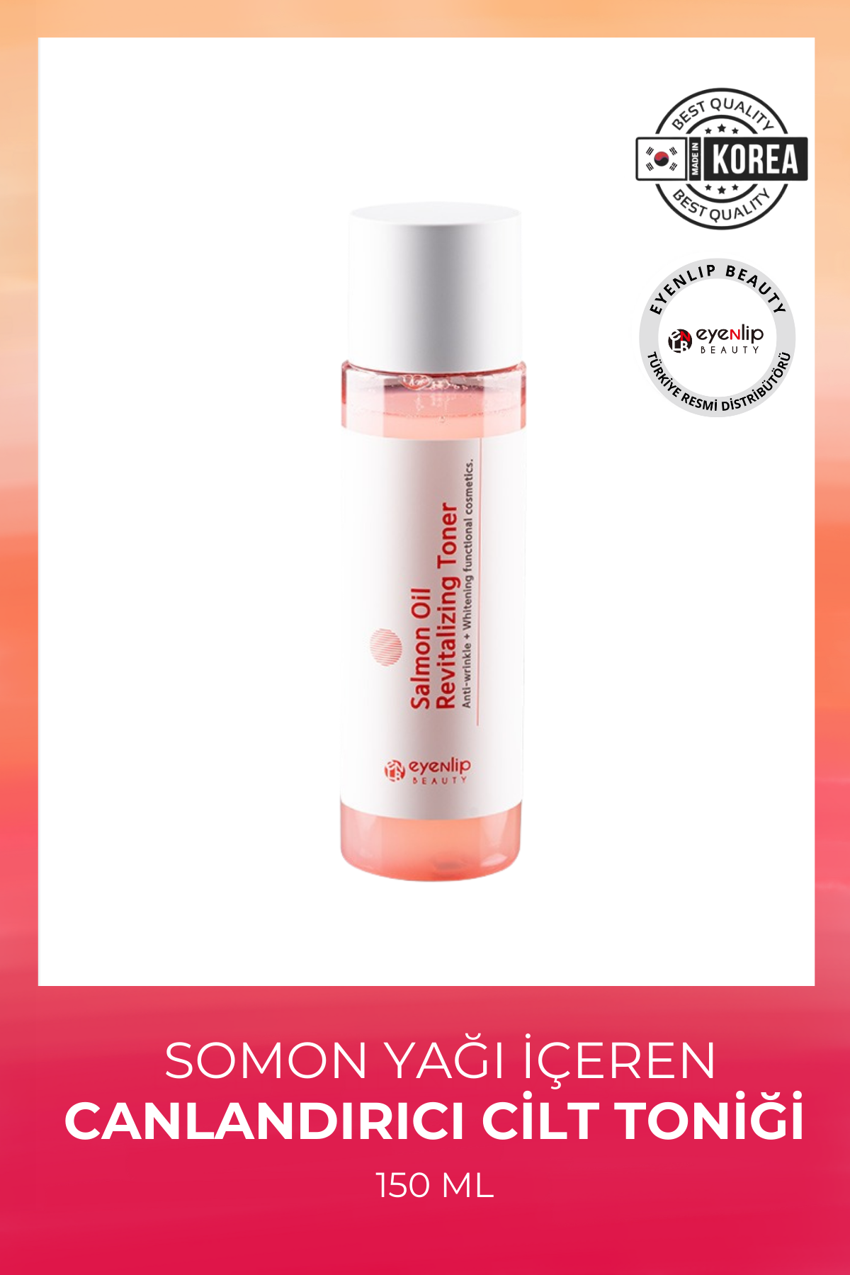 Somon Yağı İçeren Canlandırıcı Tonik