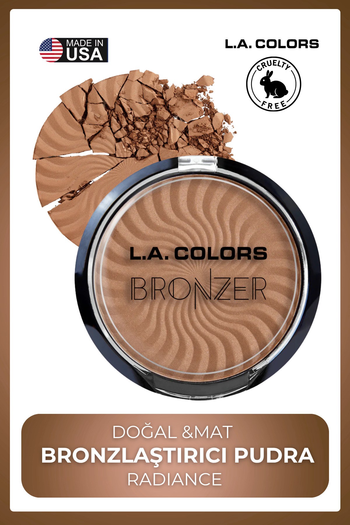 Sun-Kissed Bronzer - Güneş Dokunuşu Doğal Bronzlaştırıcı Pudra #CFB402 Radiance