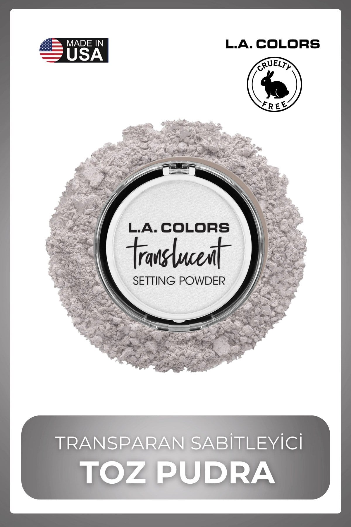 Translucent Setting Powder - Transparan Sabitleyici Toz Pudra - Parlama Karşıtı &Matlaştırıcı