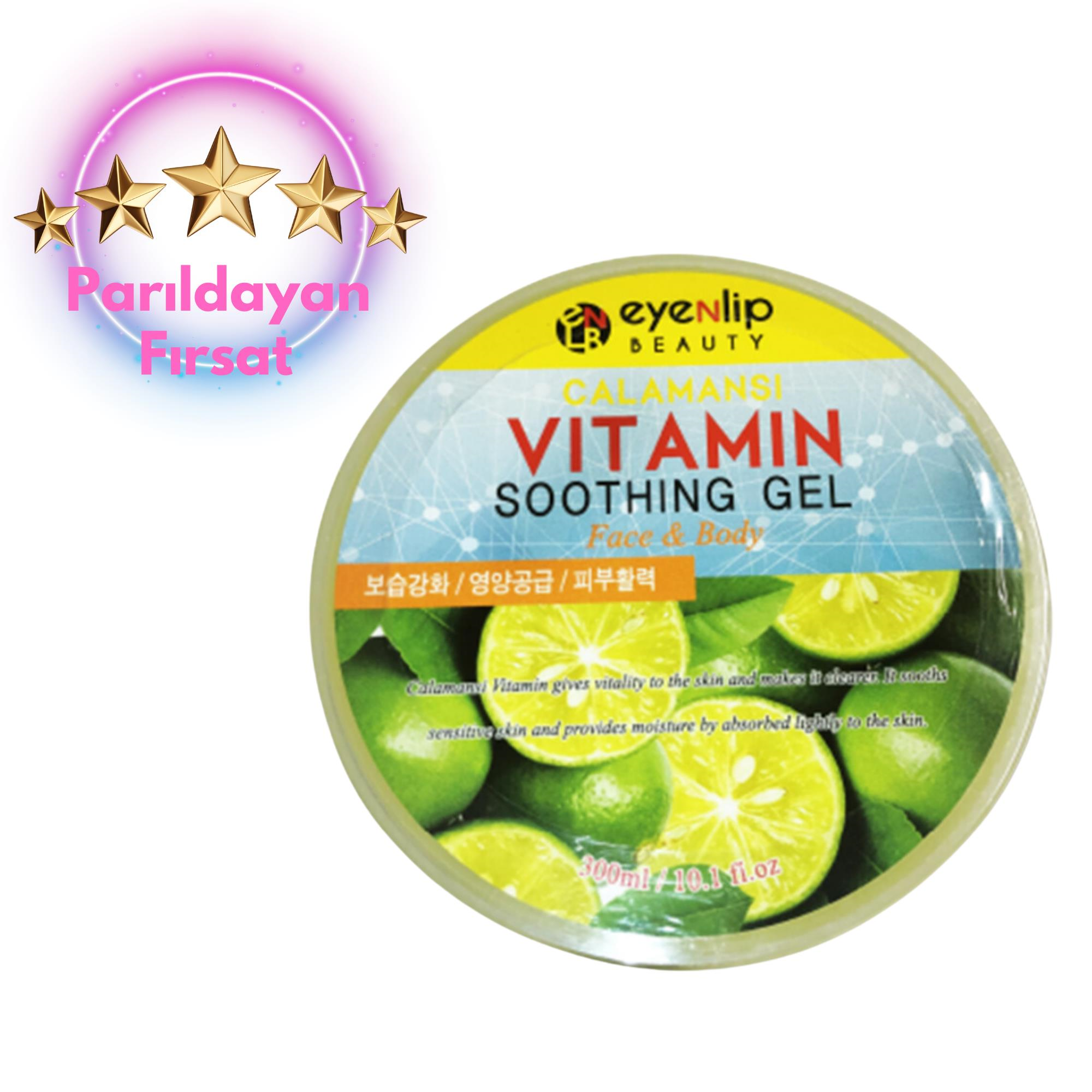Yeşil Limon Özlü Vitaminli Jel  ( Yüz ve Vücut )  300 ml