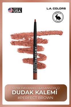 Automatic Lipliner Pencil - Asansörlü Dudak Kalemi Suya Dayanıklı Yumuşak Sürüm