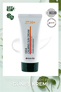 Cica Yatıştırıcı Güneş Kremi SPF50+/PA UV koruması 50 ml