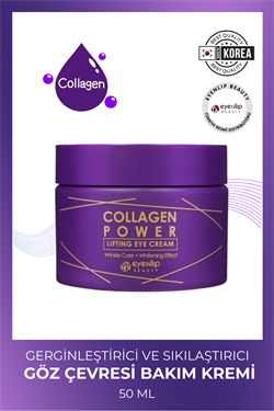 Eyenlip Beauty Kolajen Içeren Gerginleştirici Ve Sıkılaştırıcı Göz Çevresi Bakım Kremi 50 gr