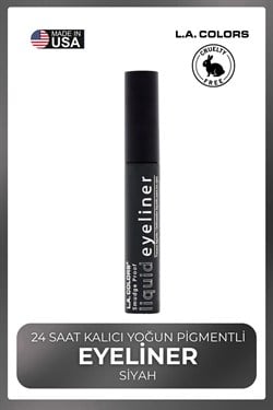 Liquid Eyeliner - 24 Saat Kalıcı Yoğun Pigmentli Eyeliner #CLER701 Black