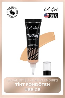 Tinted Foundation - Doğal Bitişli ve Nemlendirici Tint Fondöten #Beige - GLM755