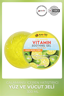 Yeşil Limon Özlü Vitaminli Jel  ( Yüz ve Vücut )  300 ml