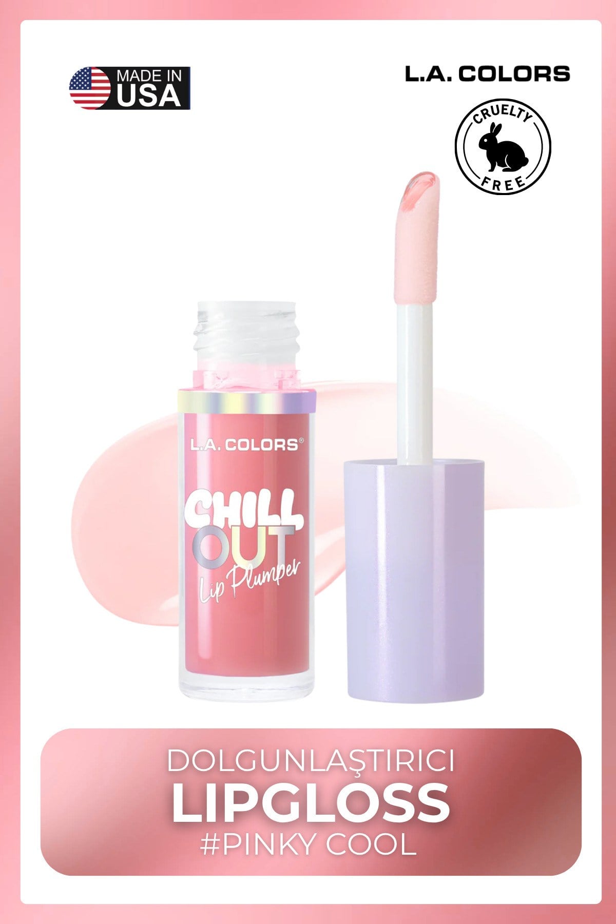 Chill Out Plumper - Dolgunlaştırıcı Lipgloss #CLG468 Pinky Cool