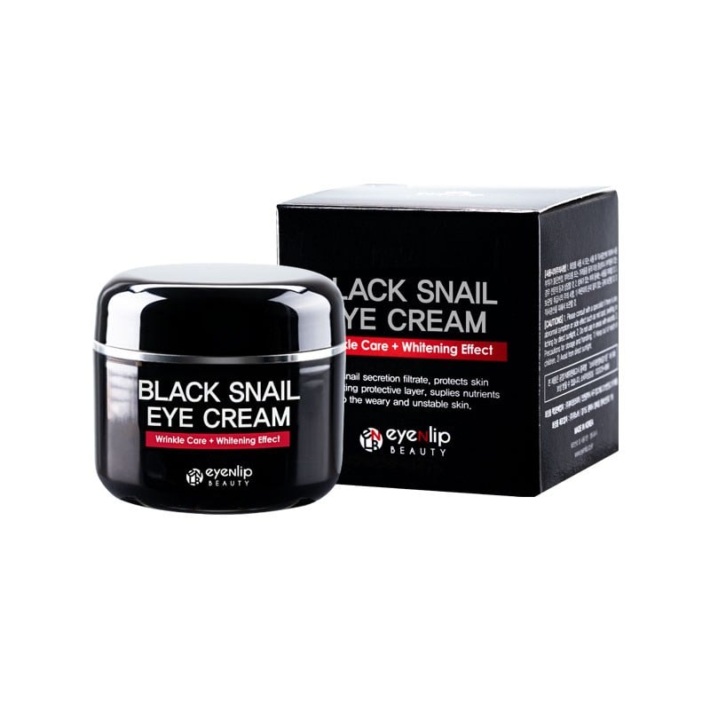 Eyenlip Beauty Siyah Salyangoz Özü İçerenGöz Kremi