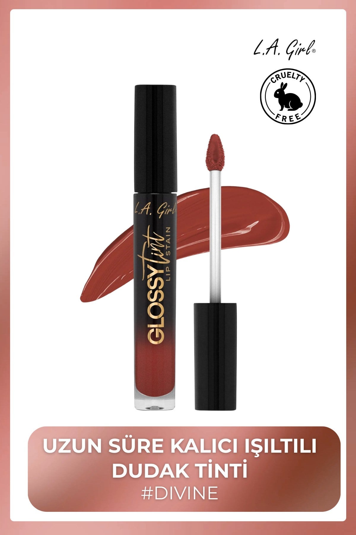 Glossy Tint Lip Stain - Uzun Süre Kalıcı Işıltılı Dudak Tinti - GLC702 Divine