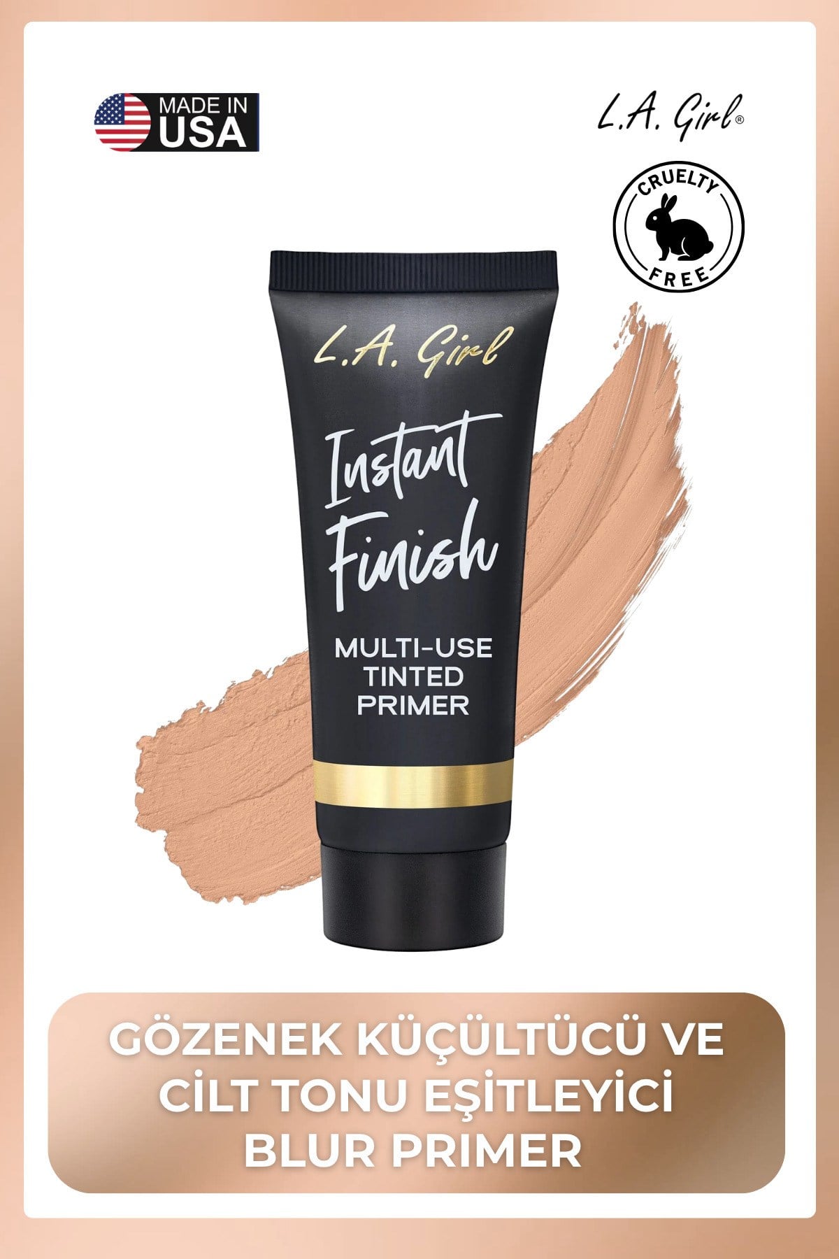 Instant Finish Tinted Blurring Primer Gözenek Küçültücü ve Cilt Tonu Eşitleyici Blur Baz #GFP776