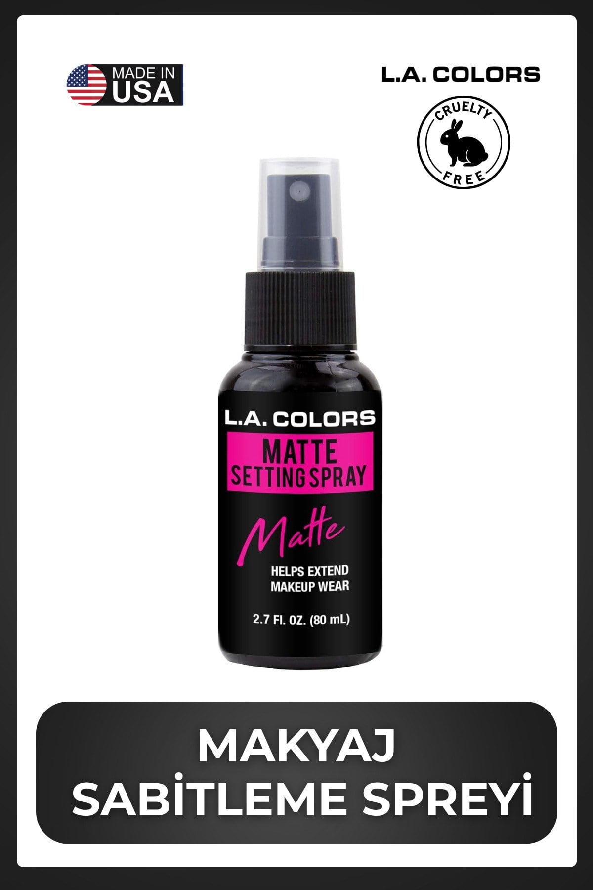 Setting Spray - Nemlendirici Makyaj Sabitleme Spreyi