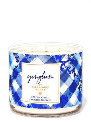 Gingham / Büyük Mum