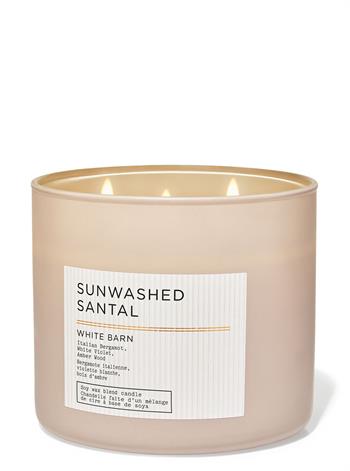 Sunwashed Santal / Büyük Mum