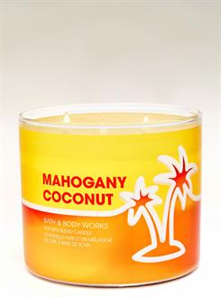 Mahogany Coconut / Büyük Mum