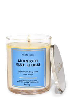 MİDNGHTBLUECİTRUS / ORTA BOY MUM