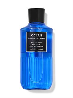 OCEAN MEN / 3'U 1 ARADA SAC,YUZ VE VUCUT SAMPUANİ