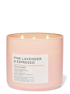 Pink Lavender & Espresso / Büyük Mum