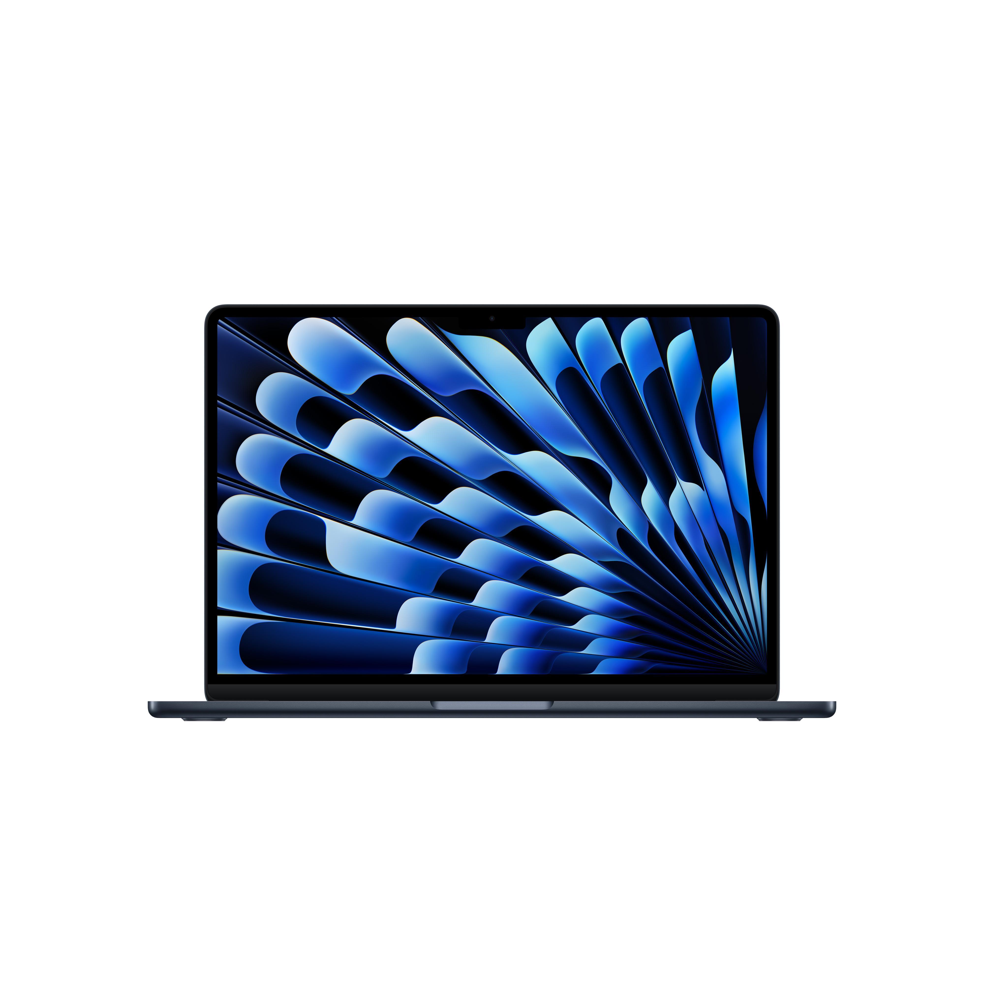 MacBook Air 13 10-Core CPU 10-Core GPU Apple M4 / 16GB / 512GB SSD / Gece Yarısı MW133TU/A
