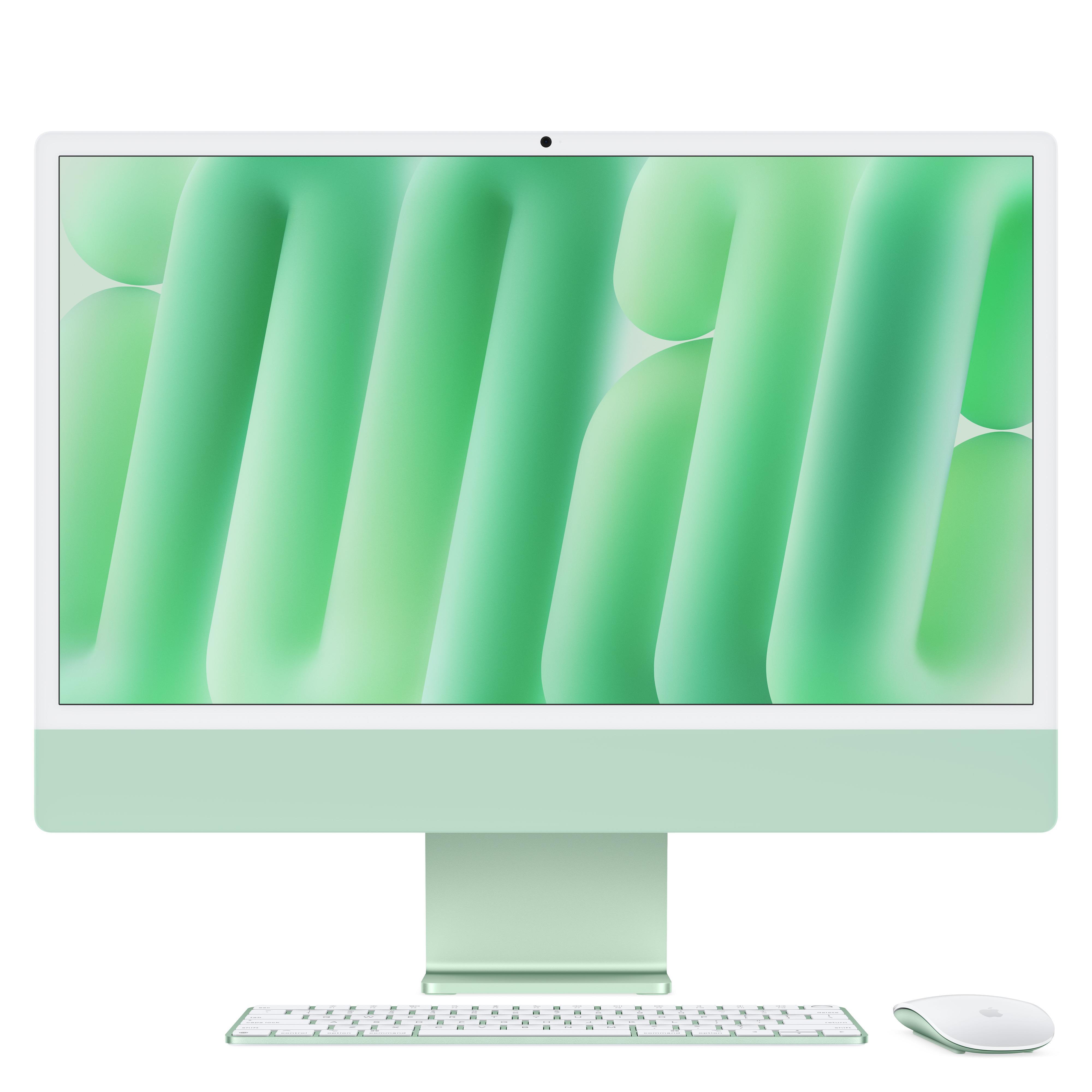 iMac 24 Retina 4.5K Apple M4 / 10-Core CPU 10-Core GPU / 16GB / 512GB SSD / Yeşil MWV03TU/A