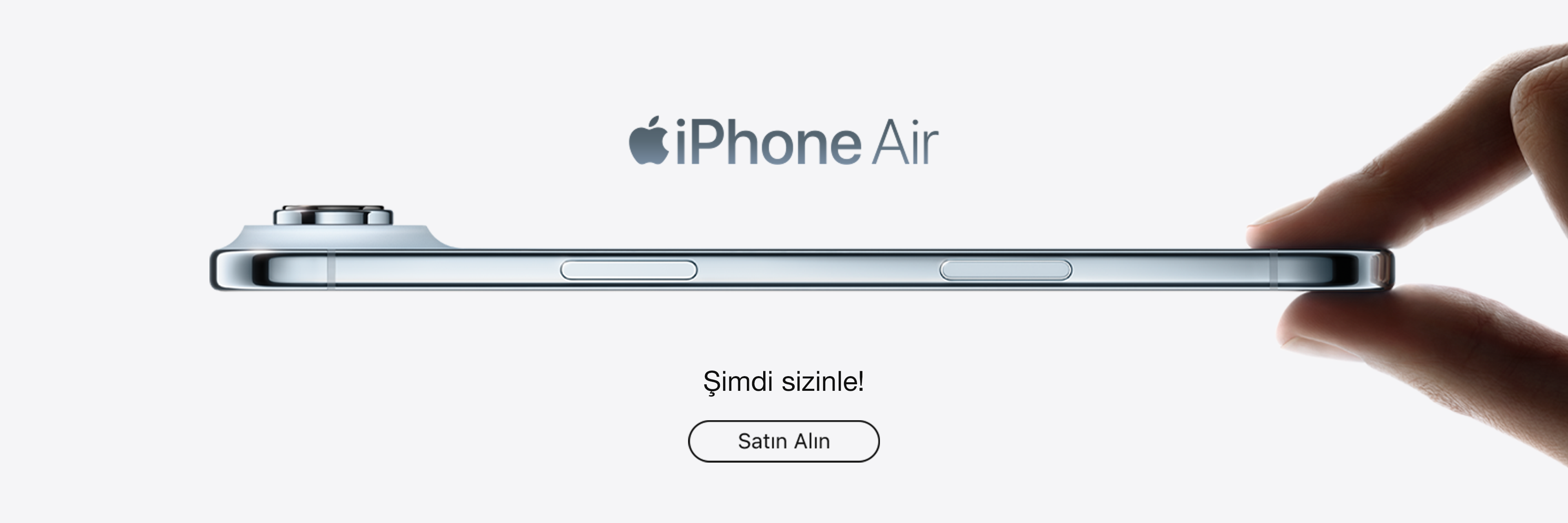 iPhone Air. 19 Eylül'de Aynet'te sizinle!