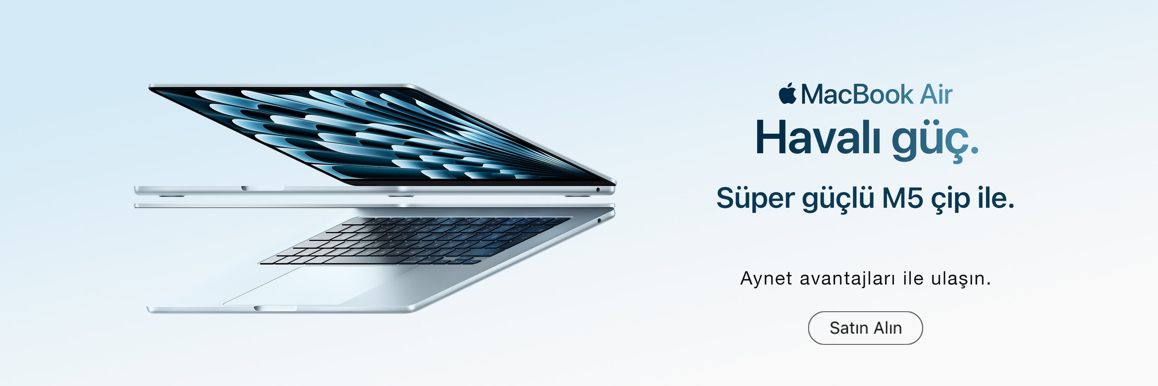 MacBook Air. Havalı güç.
