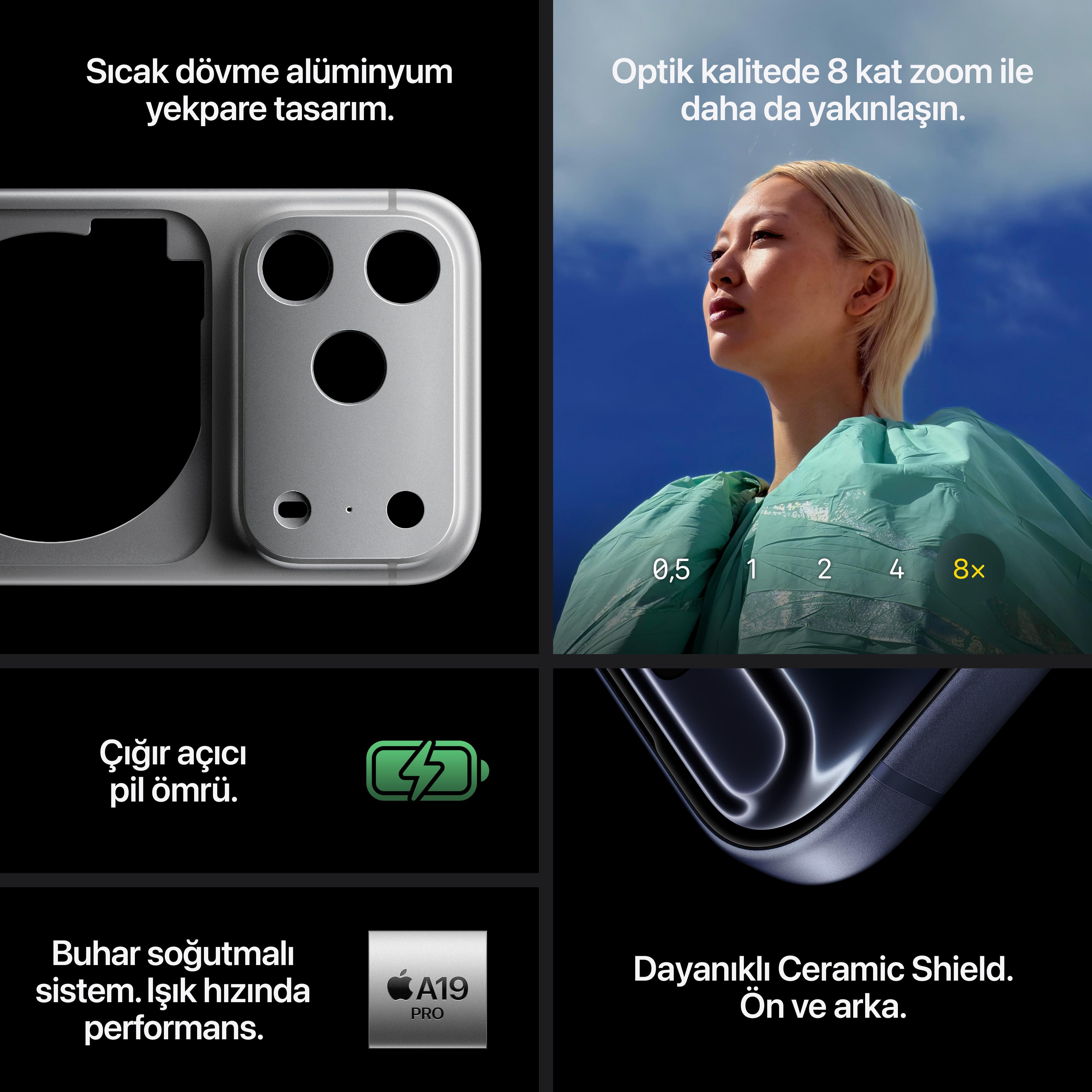 MFYP4TU/A - iPhone 17 Pro Max 256GB Derin Mavi MFYP4TU/A