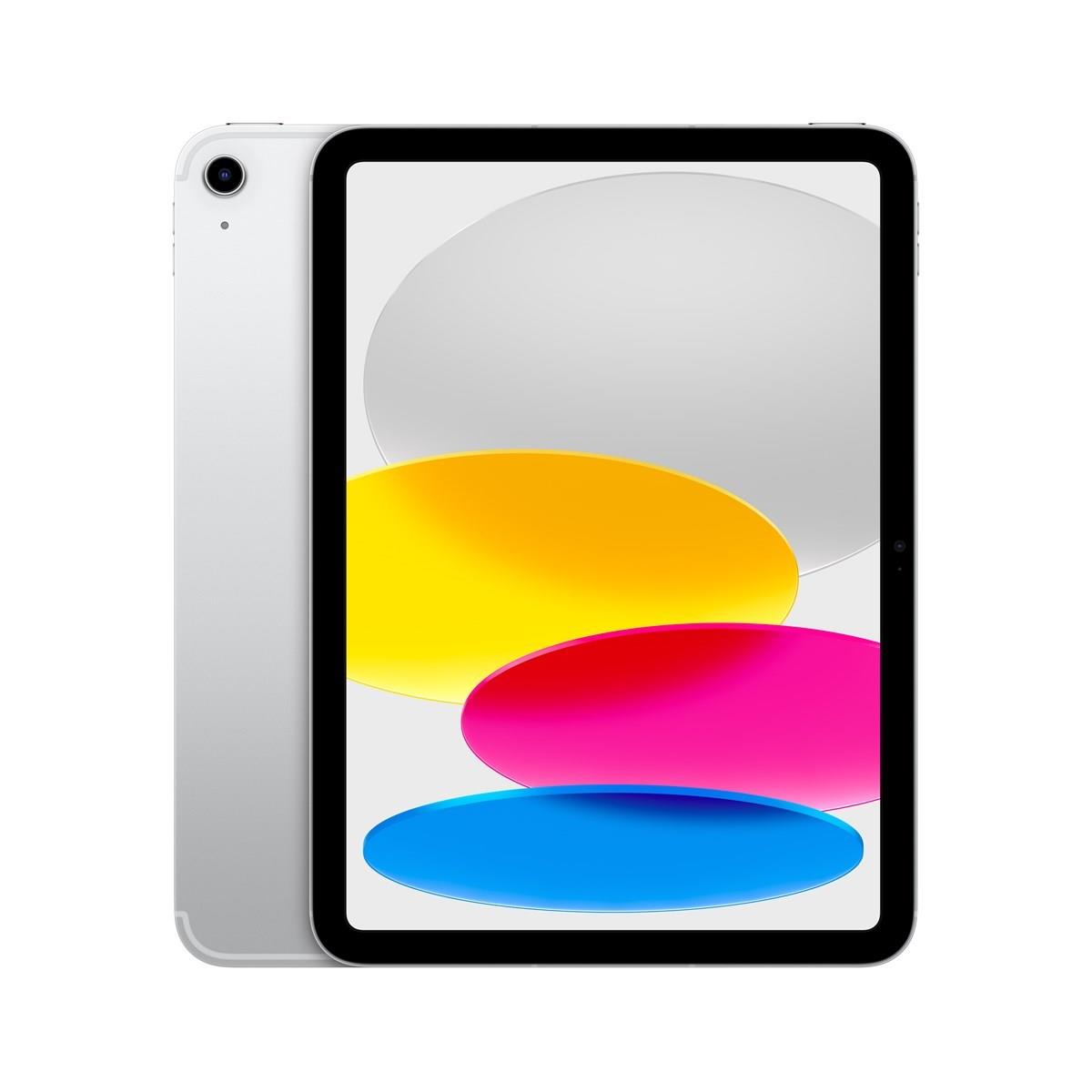 iPad 10.9'' (10.Nesil) Wi-Fi + Cellular 256GB Gümüş MQ6T3TU/A