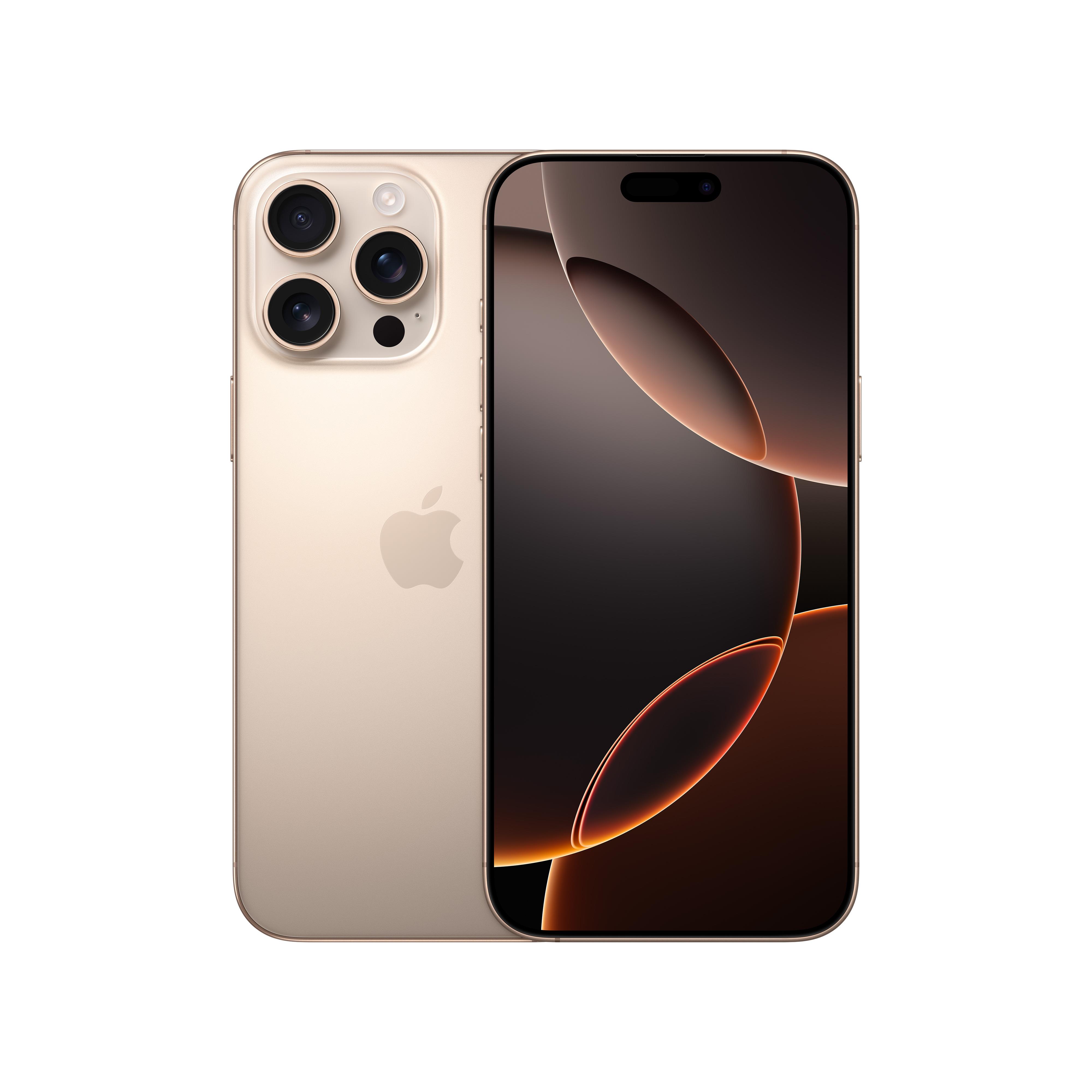 iPhone 16 Pro Max 256GB Çöl Titanyum MYWX3TU/A