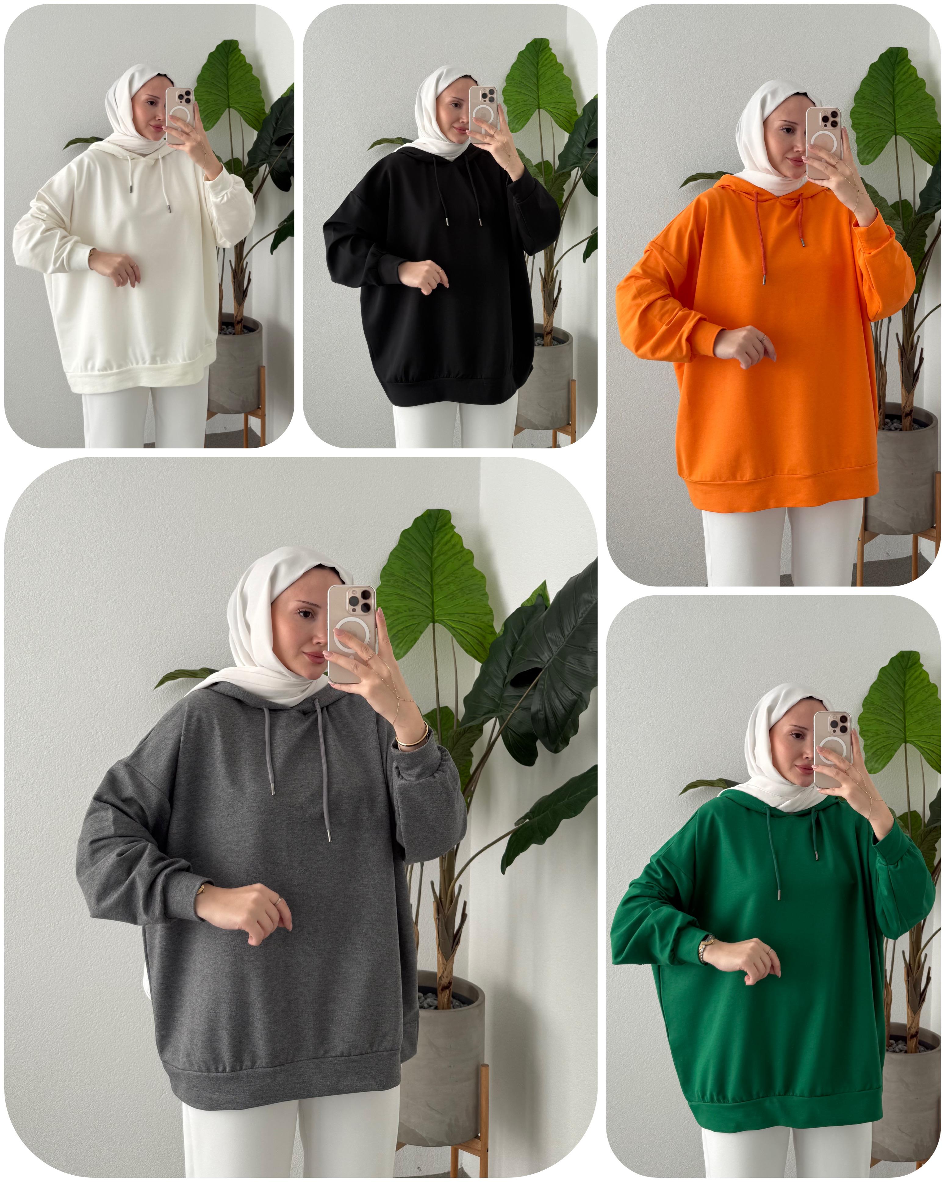 2 İPLİK KAPÜŞONLU SWEAT