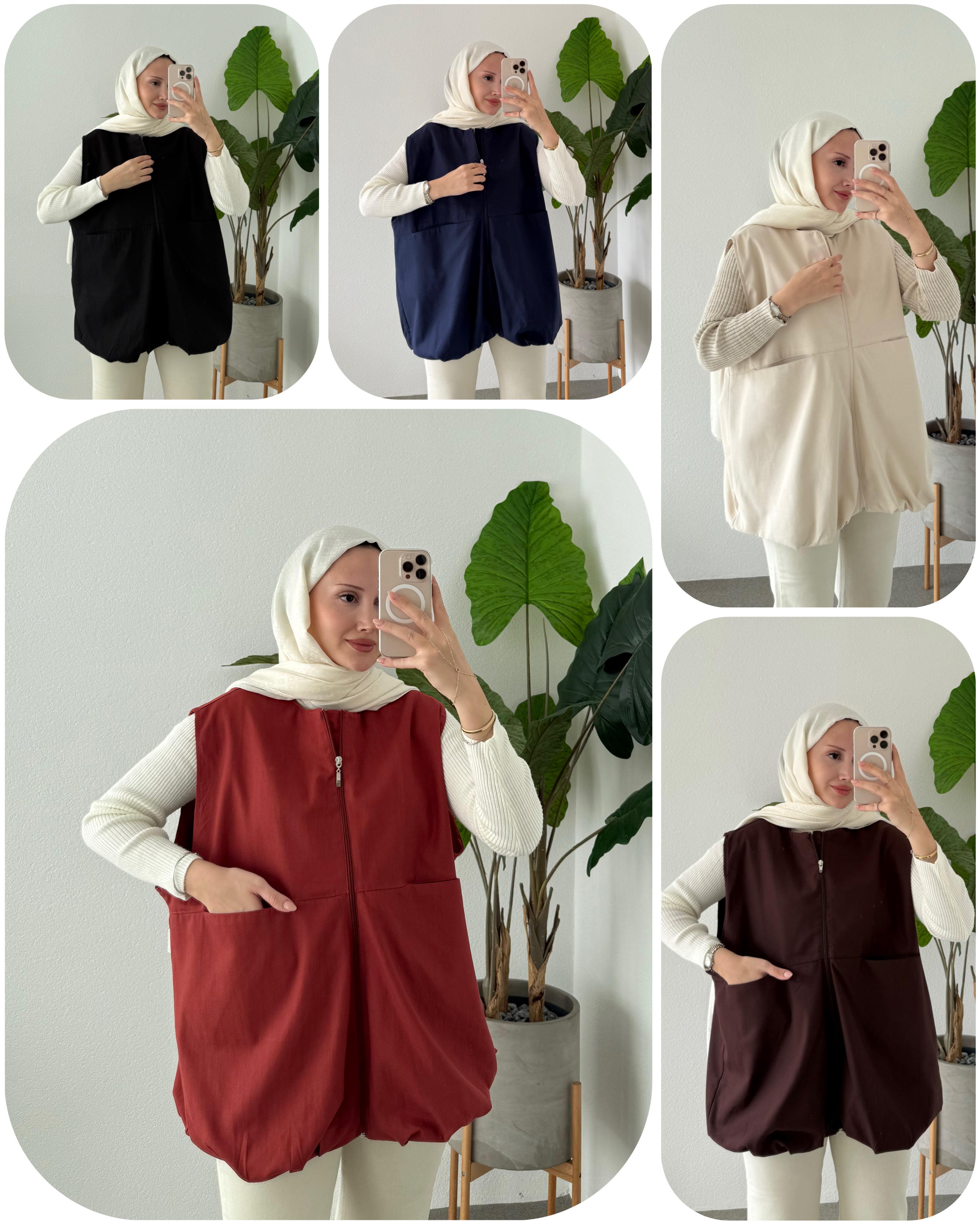 BALON GABARDİN YELEK