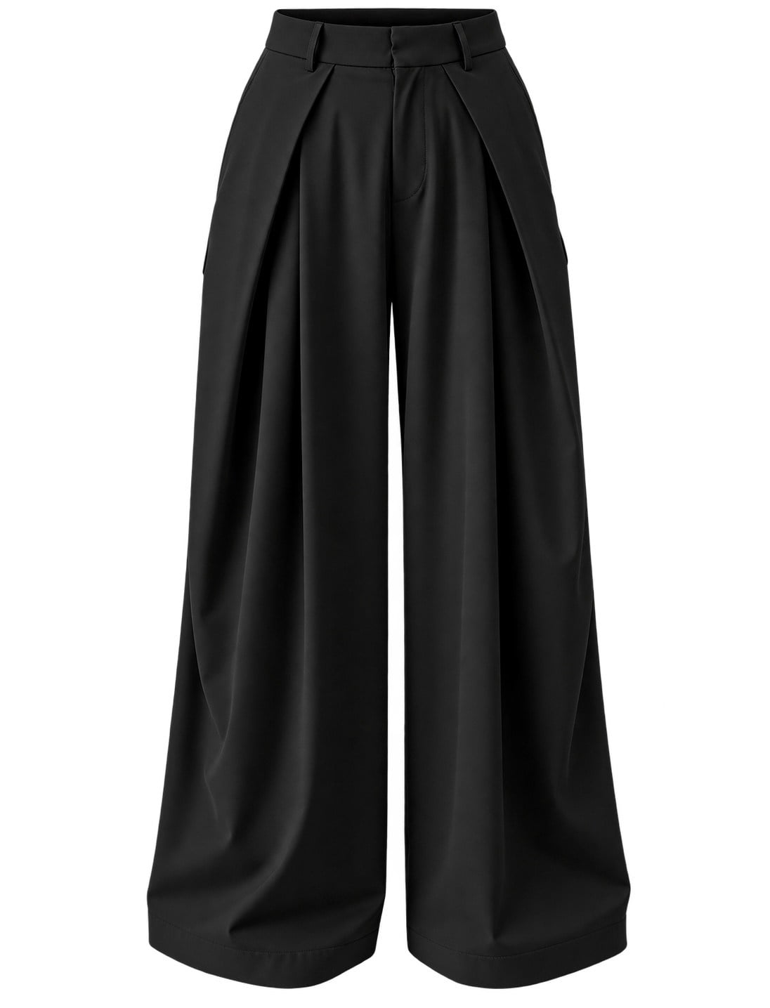 ZR MODEL ÖNÜ PİLİLİ PANTOLON SİYAH