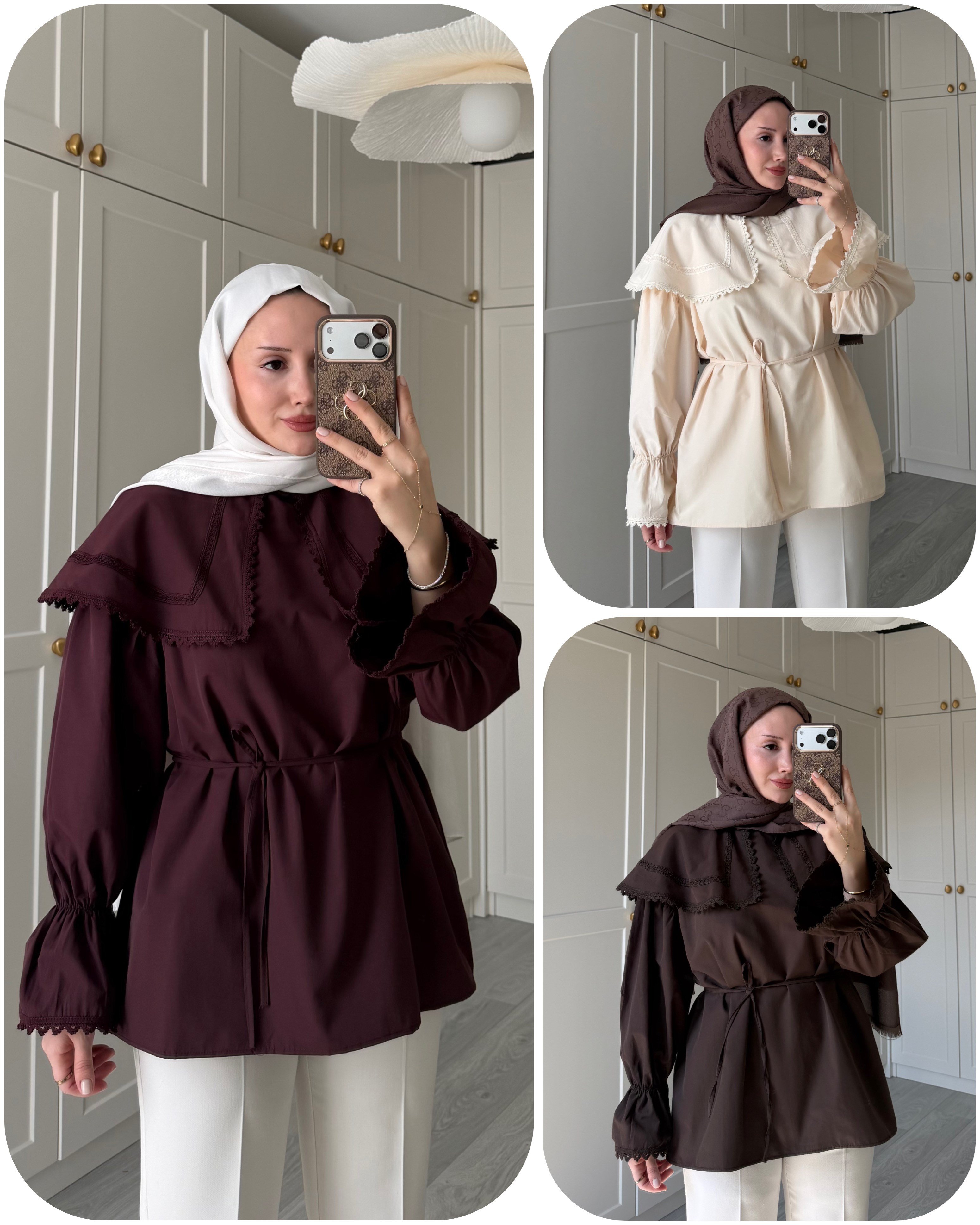 KATLI BEBE YAKA GÖMLEK