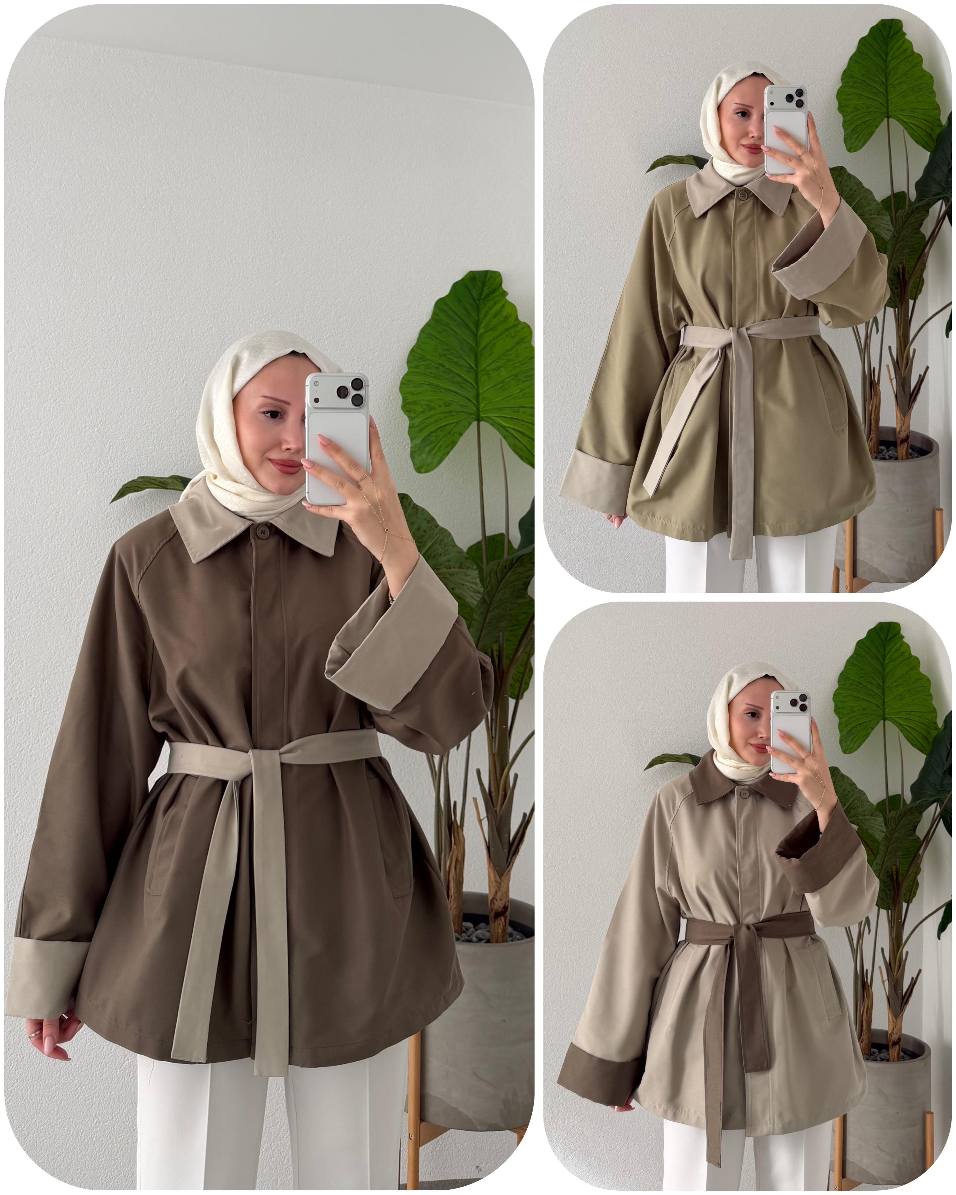 KONTRAST DETAYLI CEKET