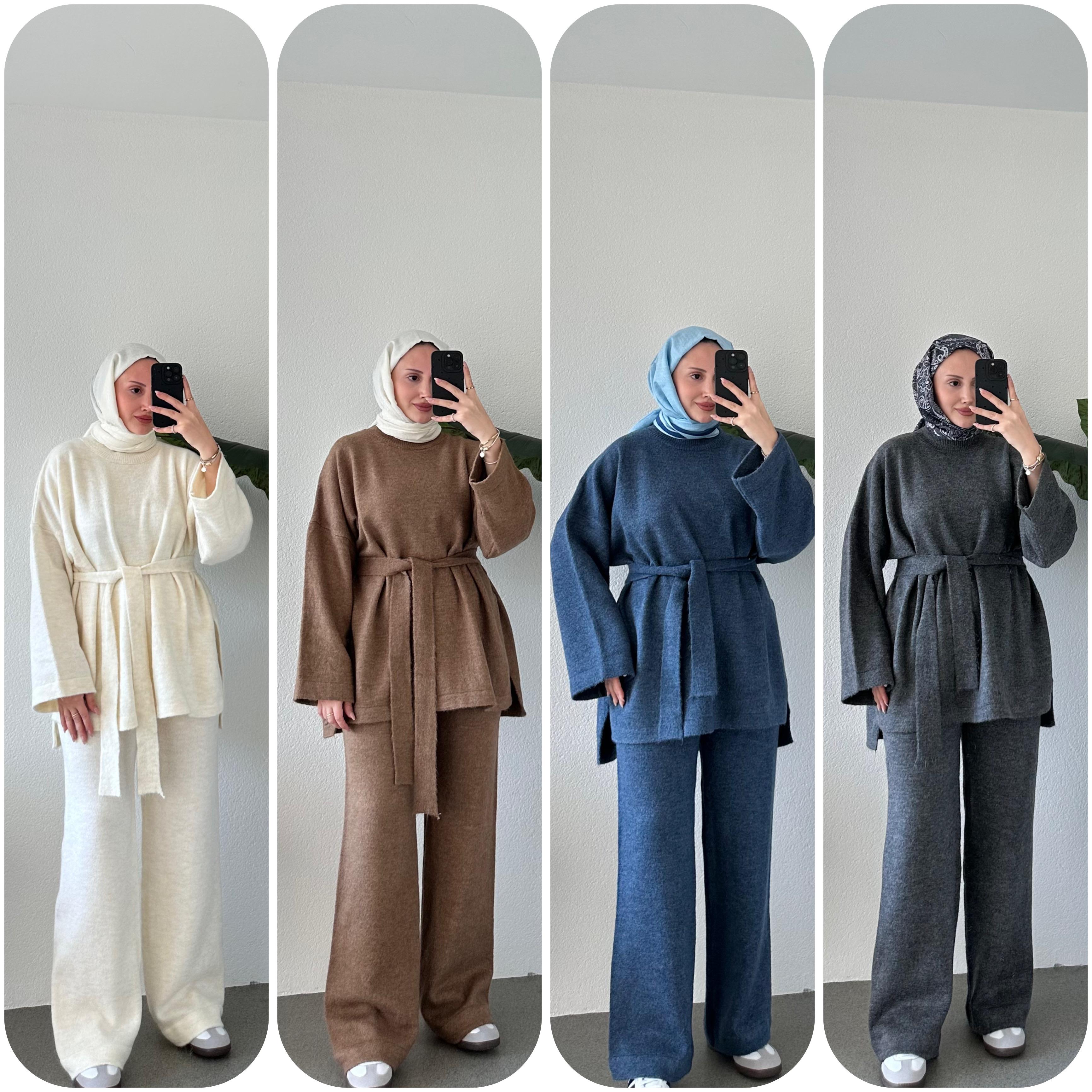 KUŞAKLI TRİKO TAKIM