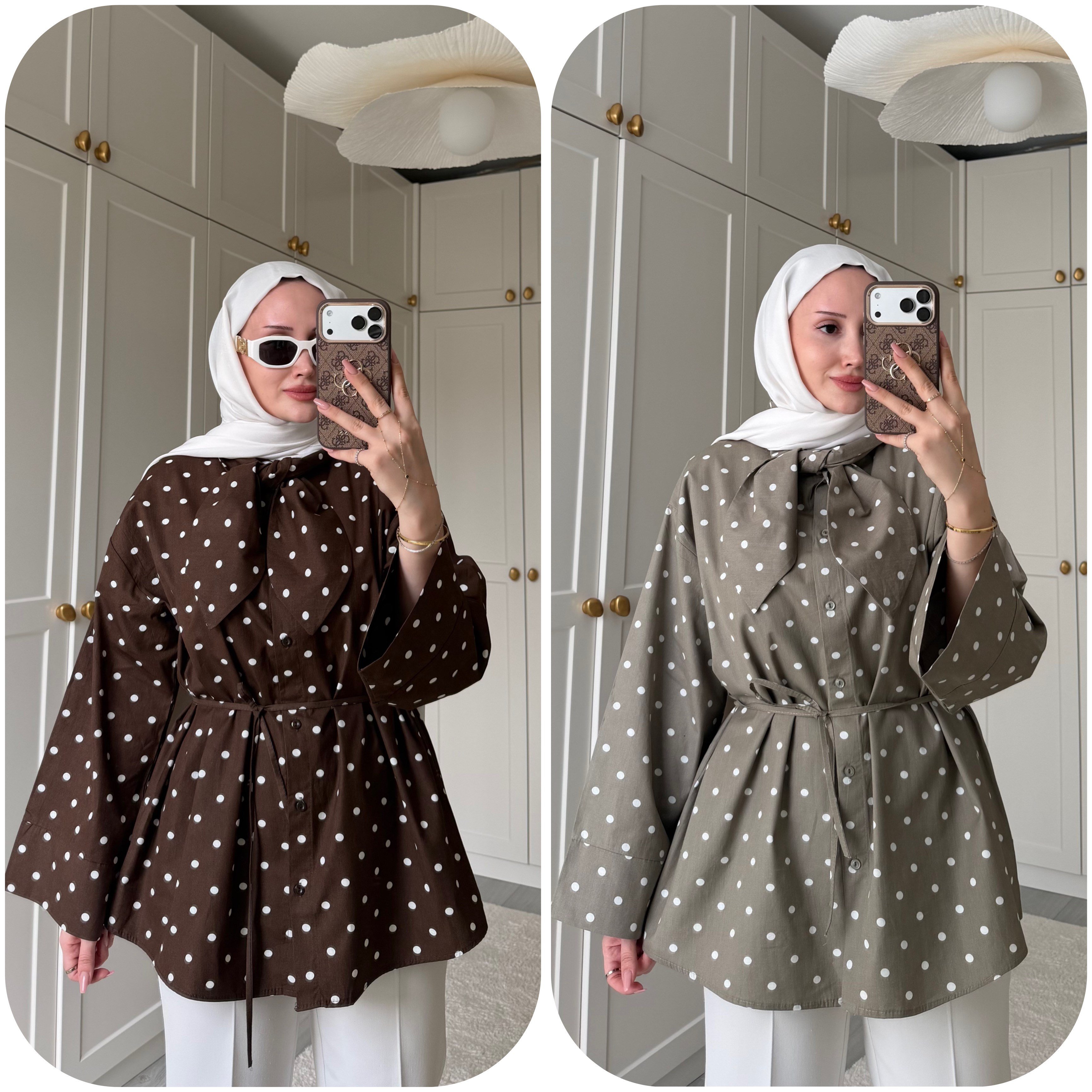 PUANTİYELİ GÖMLEK