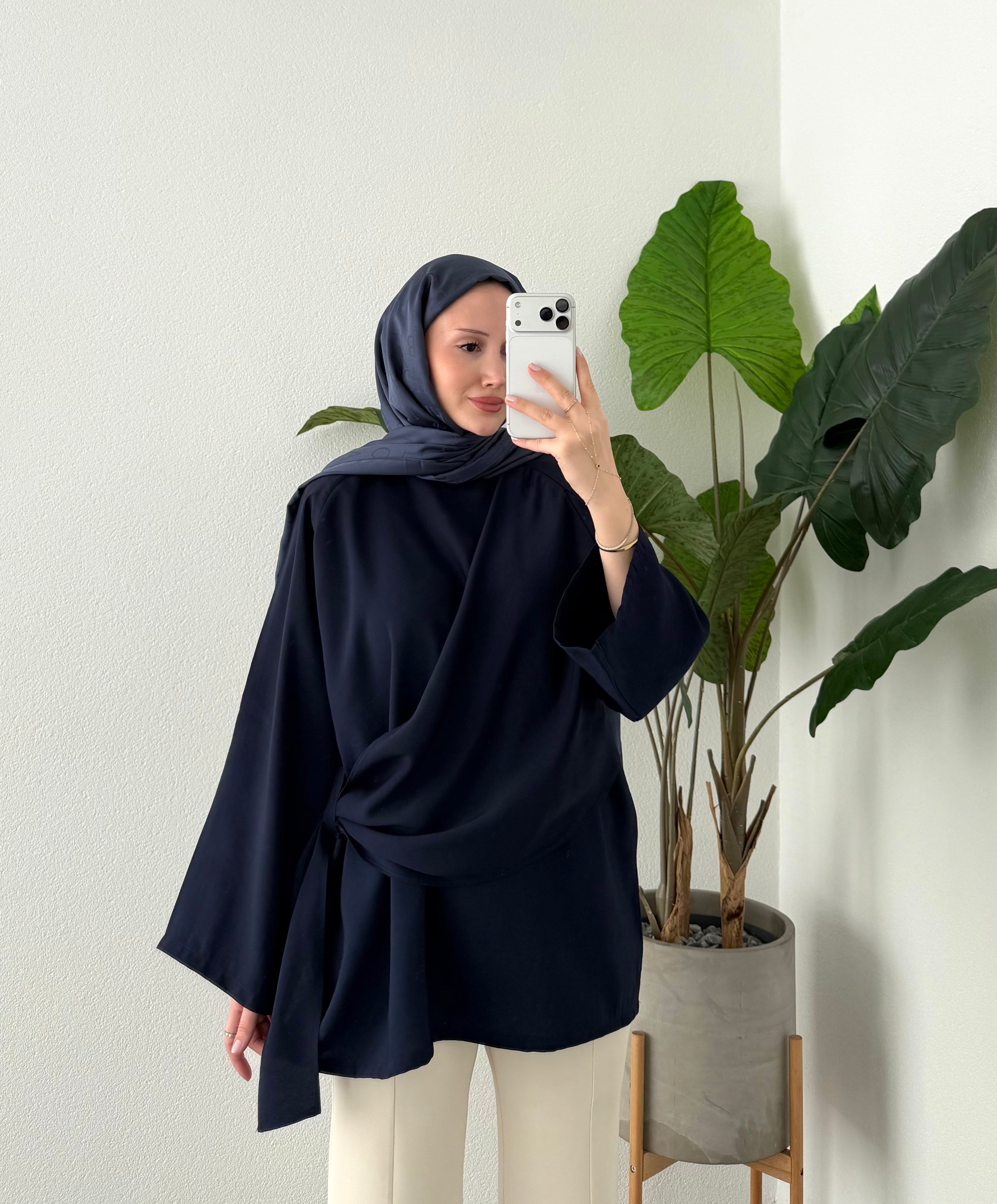 ŞAL BAĞLAMALI TUNİK