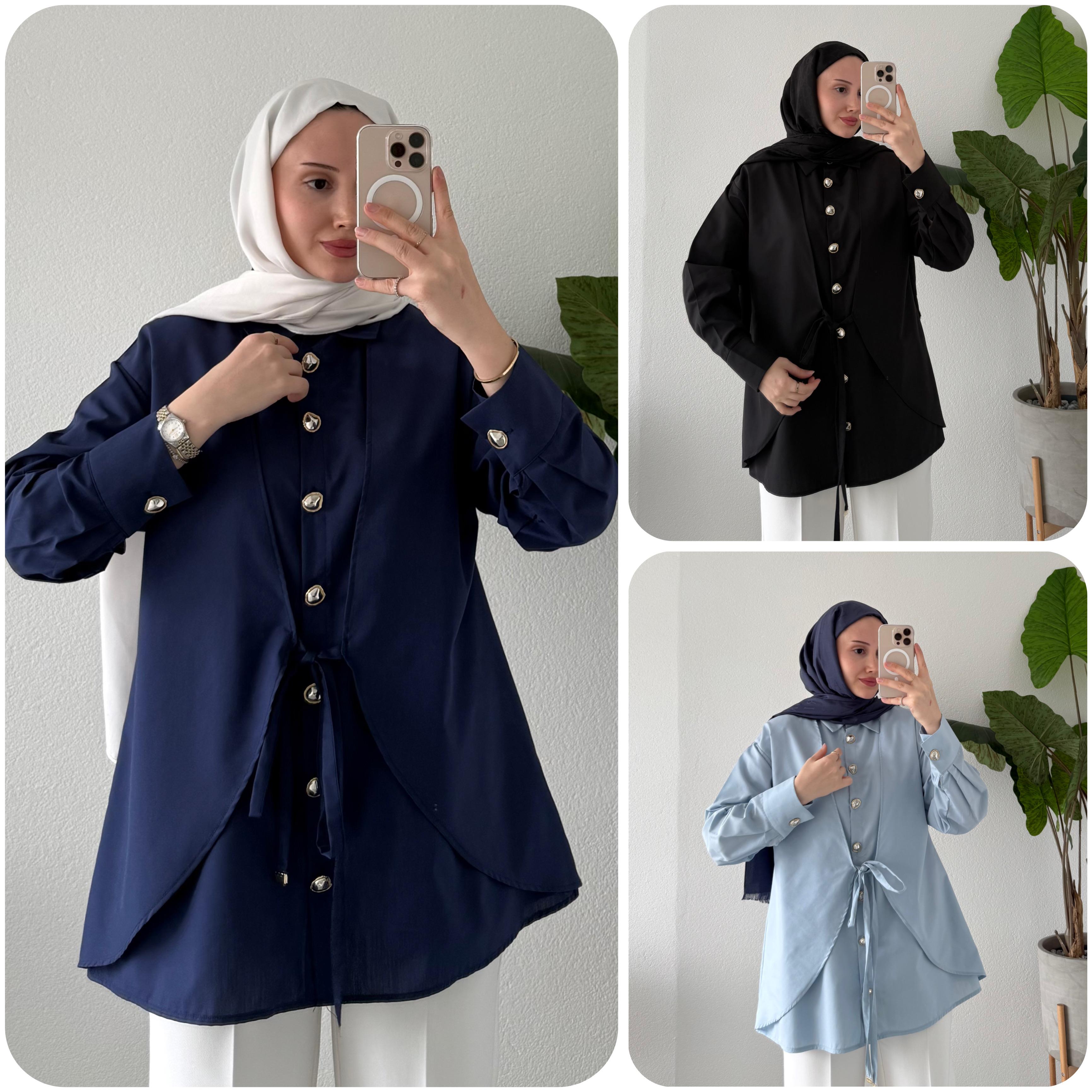 SAYY ÖNDEN BAĞLAMALI GÖMLEK