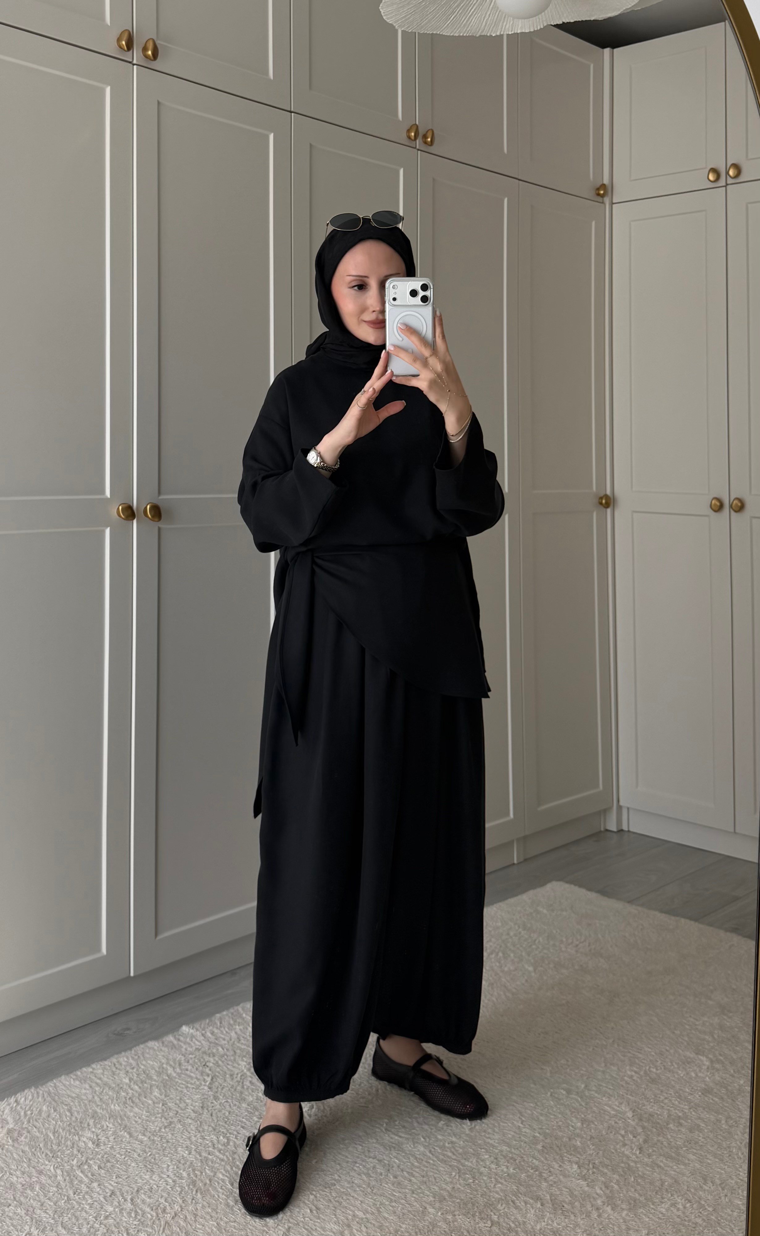 SİYAH ŞALVARLI COFY TAKIM