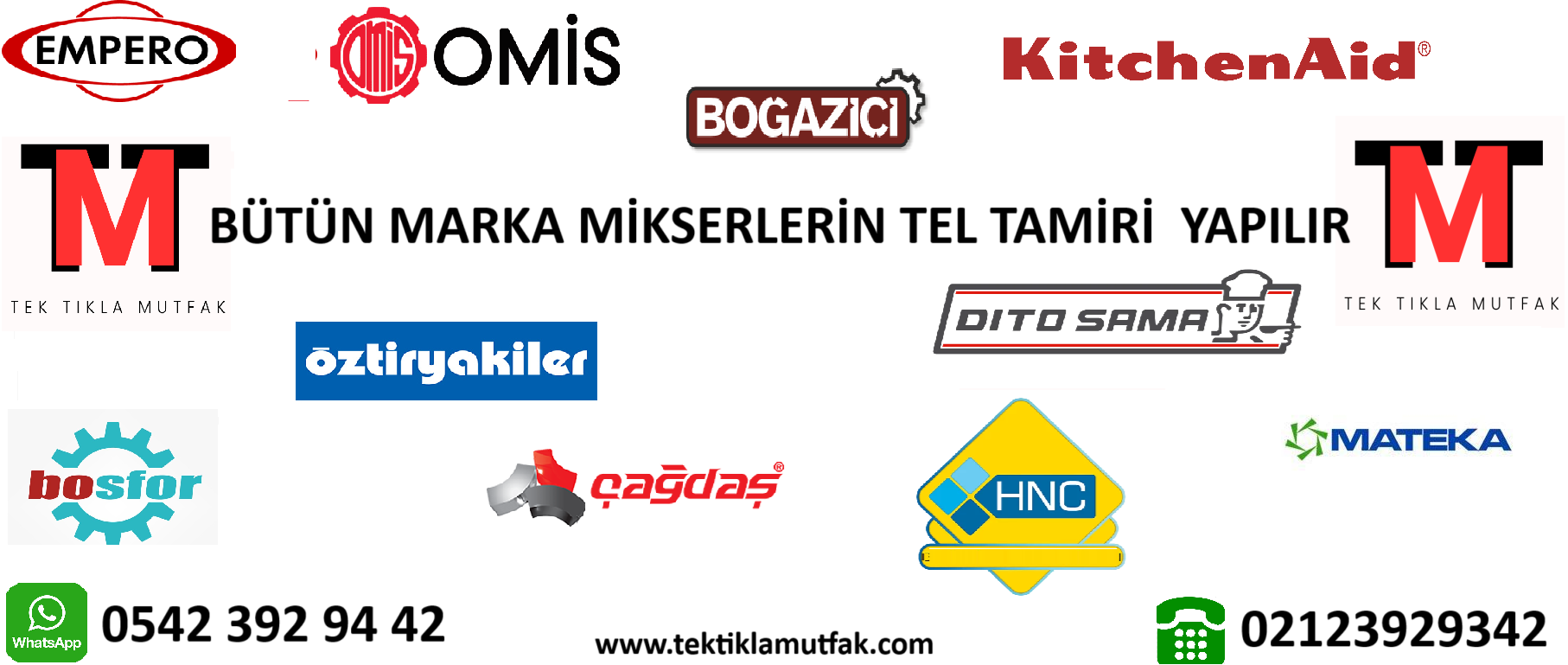 Endüstriyel Mikser Çırpma Teli Tamiri