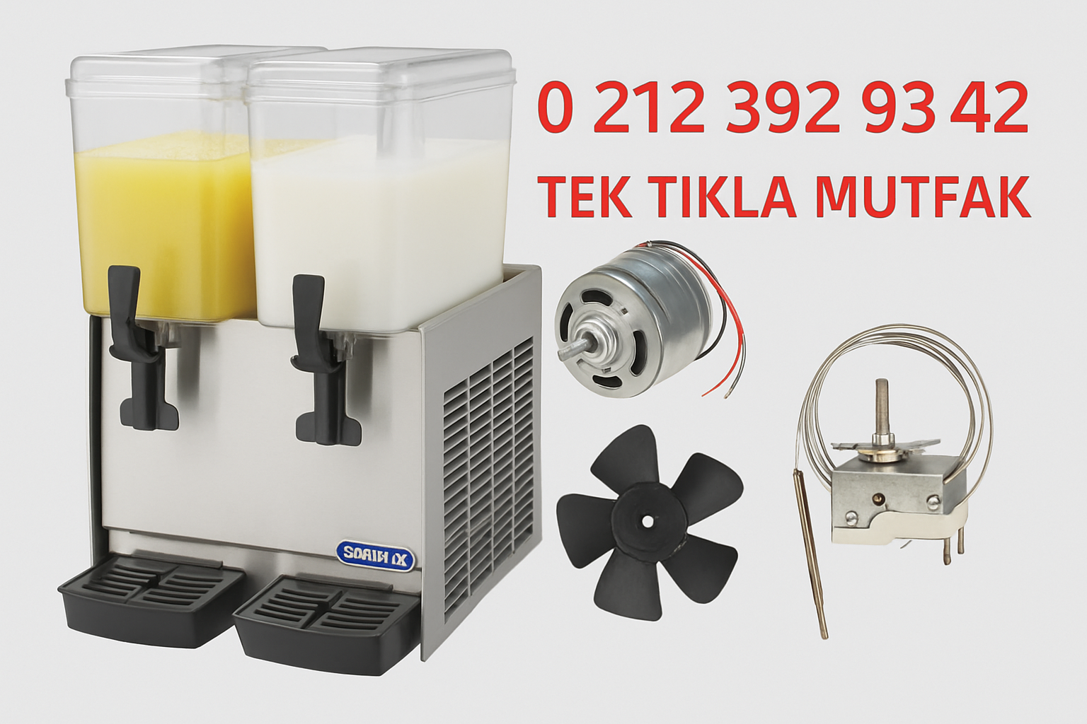 Samixir Limonata Ayran Makinesi Tamiri ve Yedek Parçaları