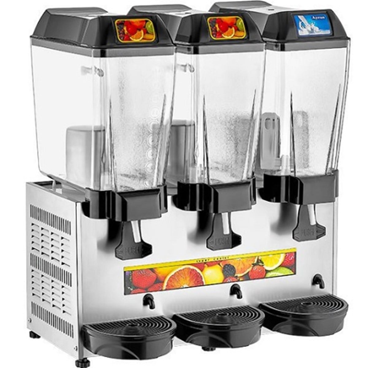 3 lü Şerbet Ayran Makinesi3 lü Şerbet Ayran Makinesi ST17Şerbet ve Ayranlık MakineleriTektıklamutfak