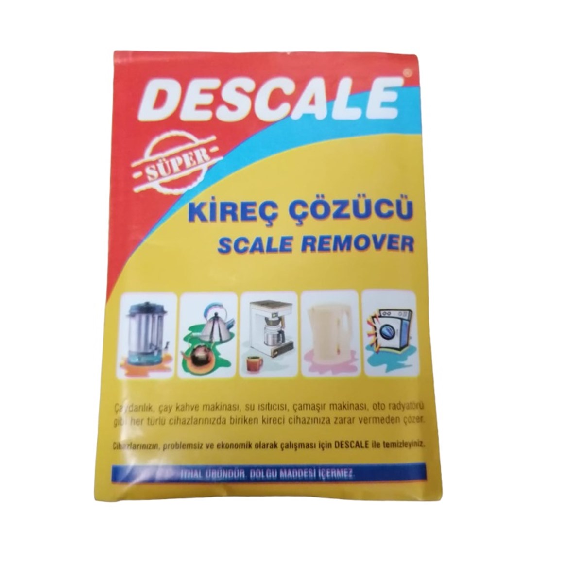 Çay ve Kahve Makinesi Toz Kireç Çözücü
