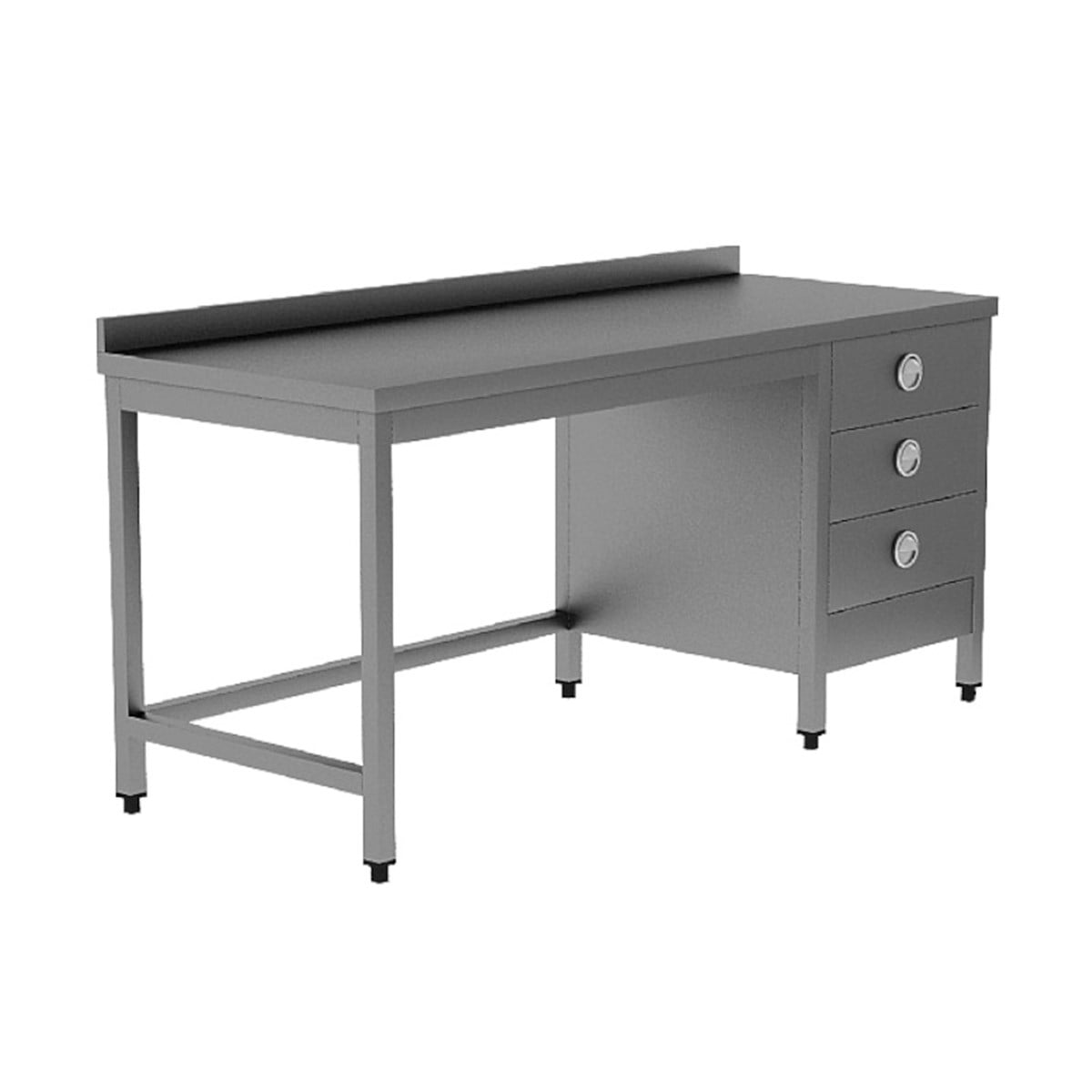 Çekmeceli Paslanmaz TezgahÇekmeceli Paslanmaz Tezgah PCCT120X70X85  – tektiklamutfak.comPaslanmaz Evyeler TezgahlarTektıklamutfak