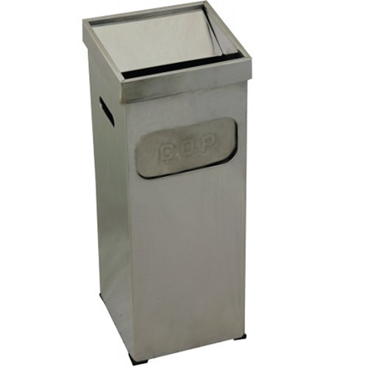 Kare Paslanmaz Çöp KovasıKare Paslanmaz Çöp Kovası SN 318Endüstriyel Çöp KovalarıTektıklamutfak