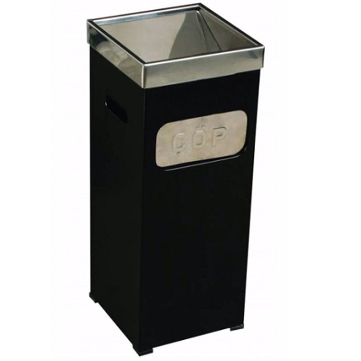 Kare Paslanmaz Küllük Boyalı Çöp Kovası Kare Paslanmaz Küllük Boyalı Çöp Kovası SN 301Endüstriyel Çöp KovalarıTektıklamutfak