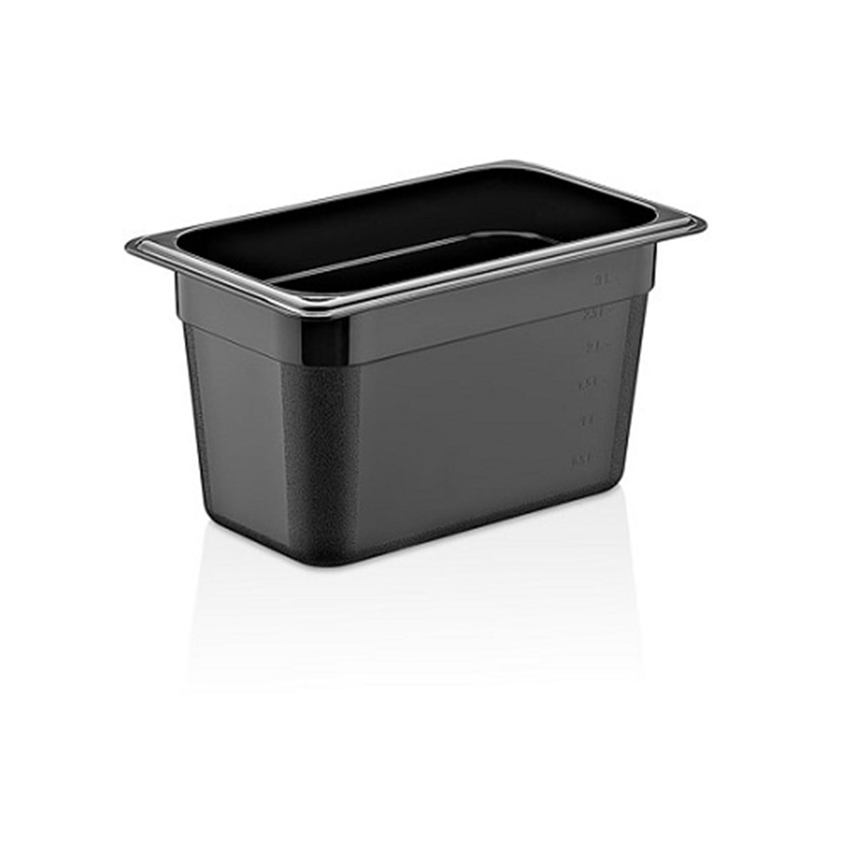 Black Gastronom Küvet 1/2 200 MM1/2 200 MM Black Gastronom Küvet  GNP-12200B Gastronom Küvetler ve KaplarTektıklamutfak