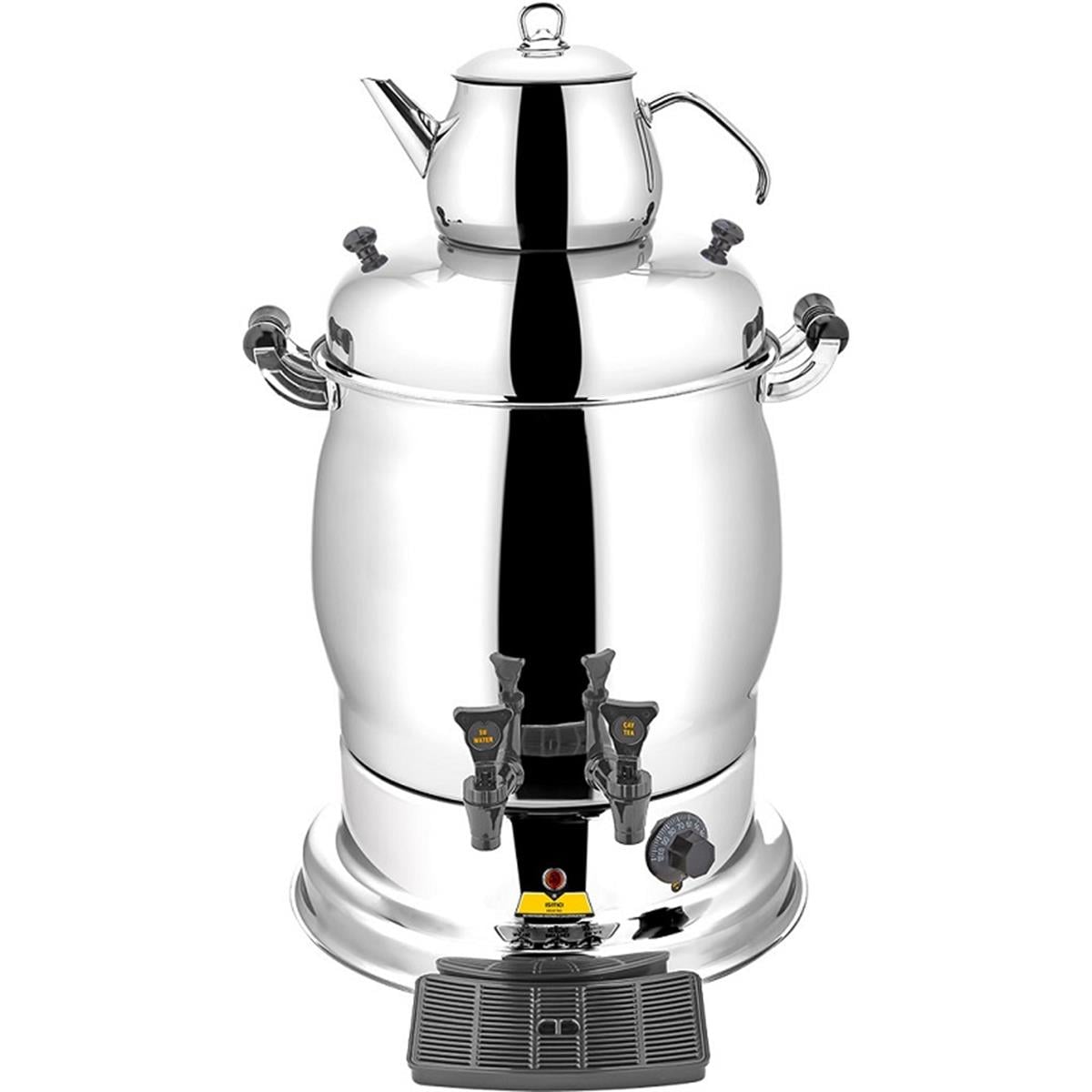 Çift Demlikli Çay Semaveri
