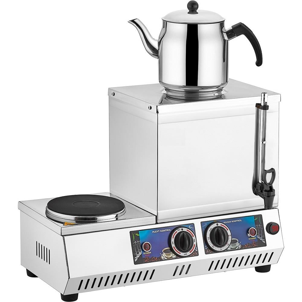 Tek Demlikli Elektrikli Çay Kazanı