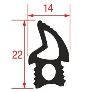 Unox Fırın Kapı Lastiği